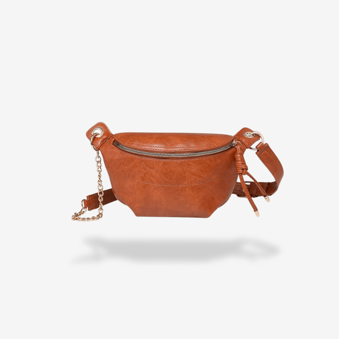 Banane en Cuir | Sac & Banane Marron