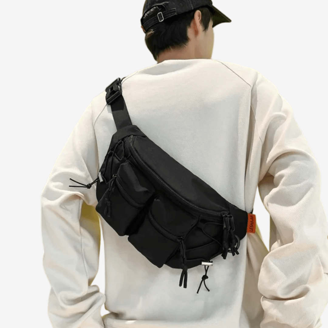 Banane Sacoche Homme | Sac & Banane Noir