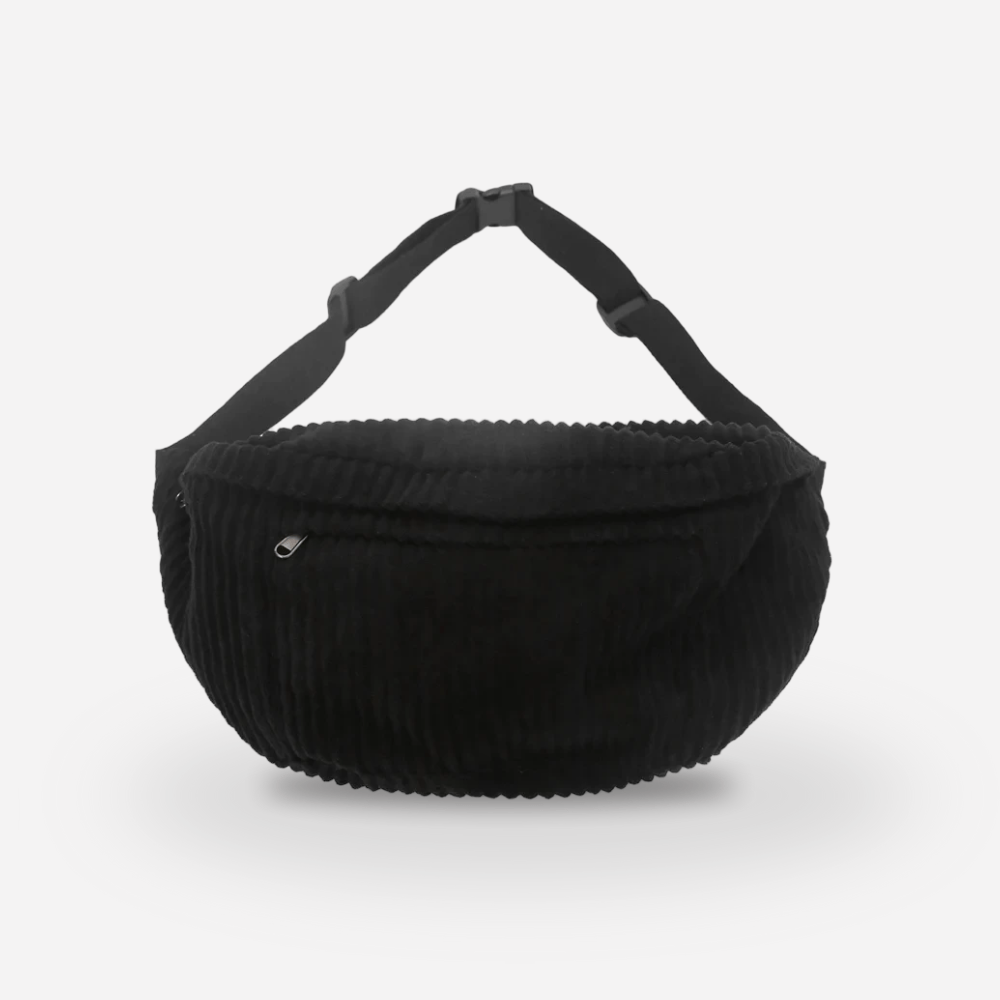 Banane Velours | Sac & Banane  Noir