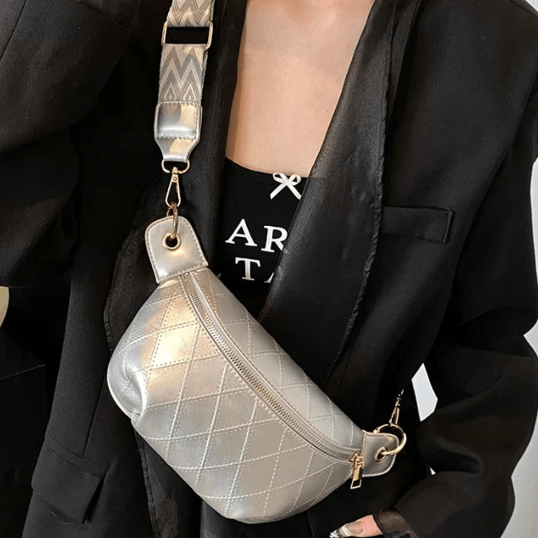 Sac Banane Argenté | Sac & Banane Argent