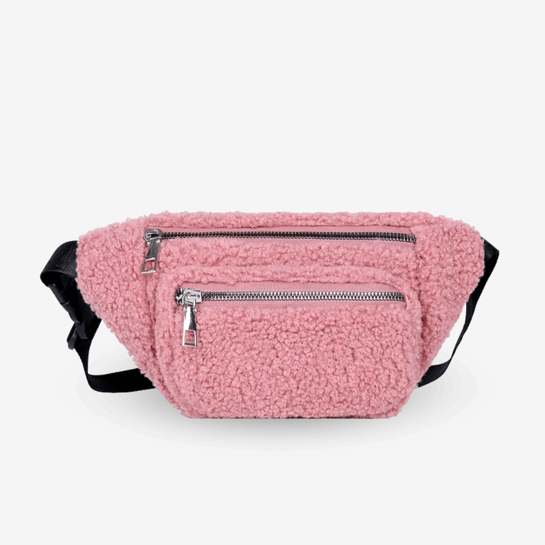 Sac Banane Bouclette | Sac & Banane  Rose