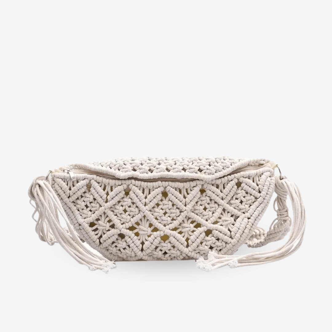 Sac Banane Crochet | Sac & Banane Beige