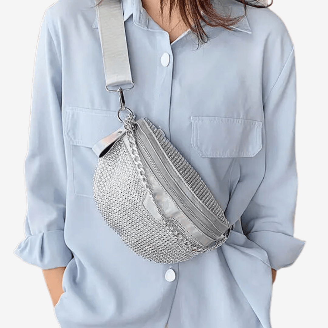 Sac Banane Femme Argenté | Sac & Banane Argent