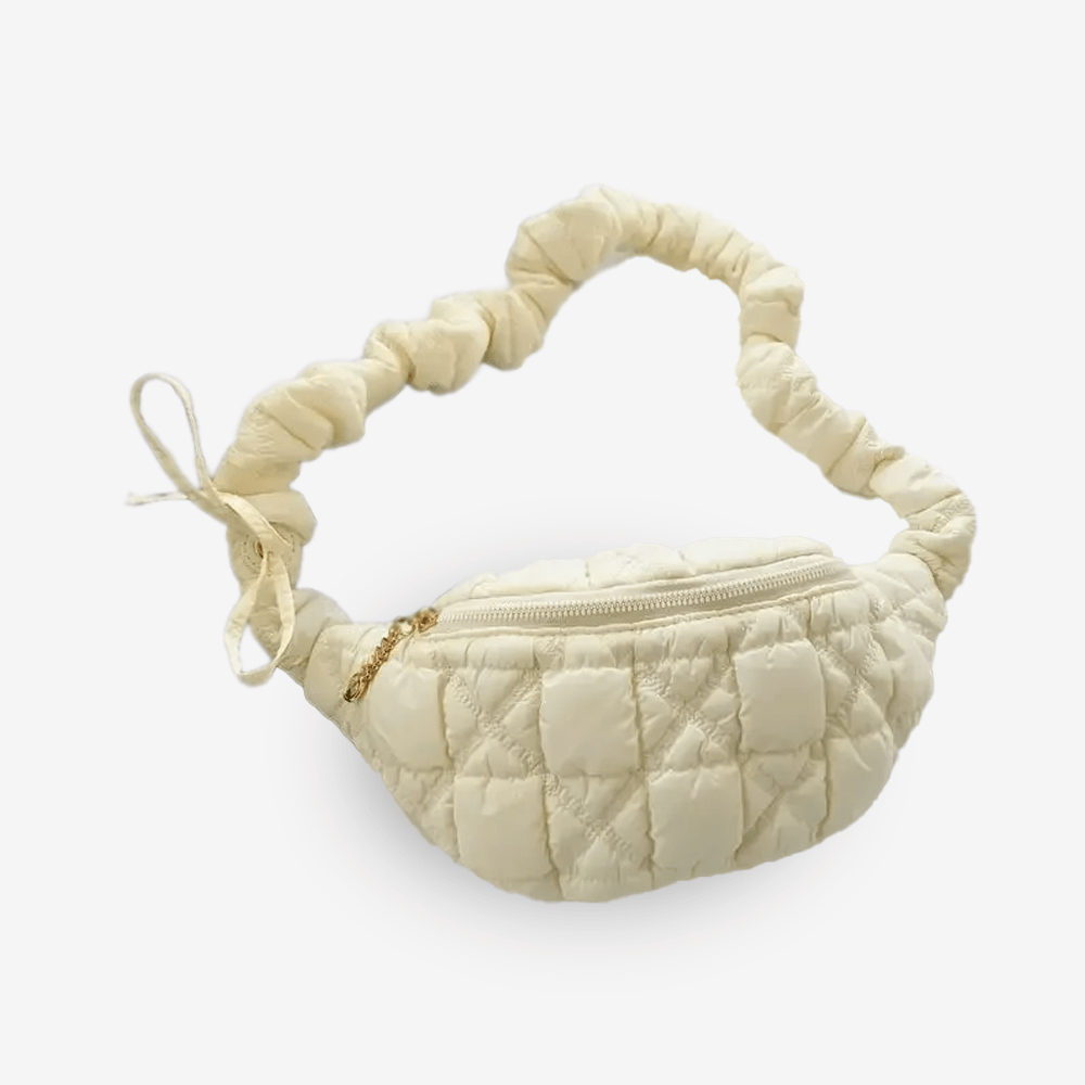 Sac Banane Femme Matelassé | Sac & Banane Blanc