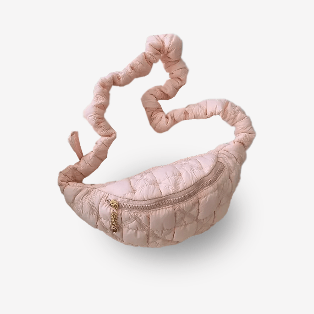 Sac Banane Femme Matelassé | Sac & Banane Rose