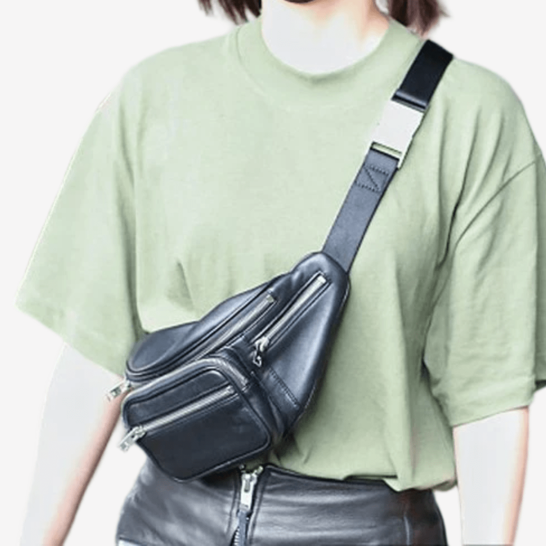 Sac Banane Femme Porté | Sac & Banane Noir