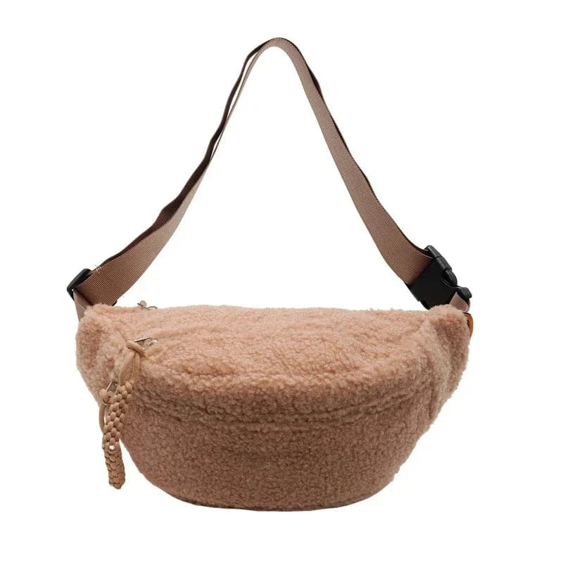 Sac Banane Fourrure | Sac & Banane Marron