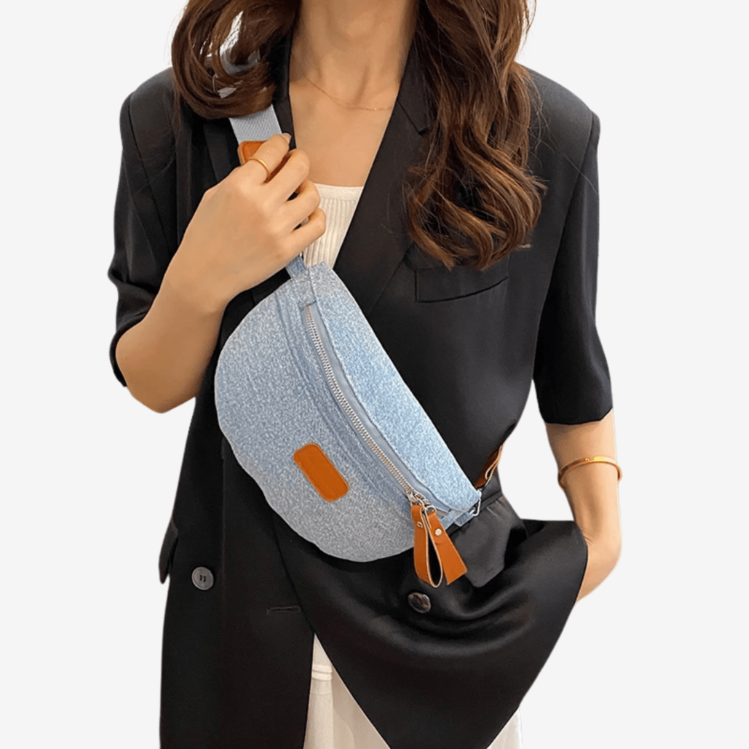 Sac Banane Jean | Sac & Banane Bleu Clair