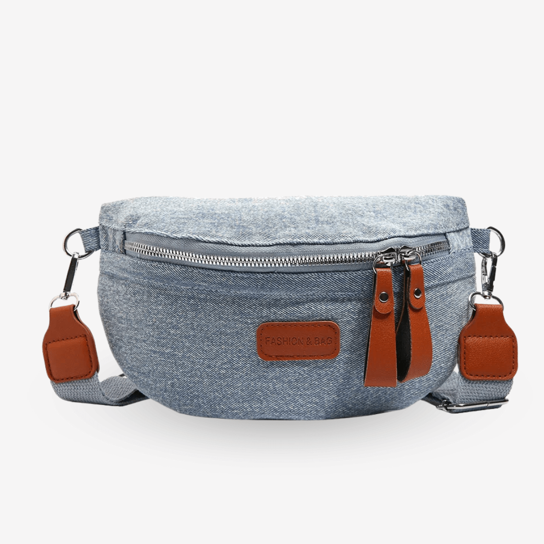 Sac Banane Jean | Sac & Banane Bleu Clair