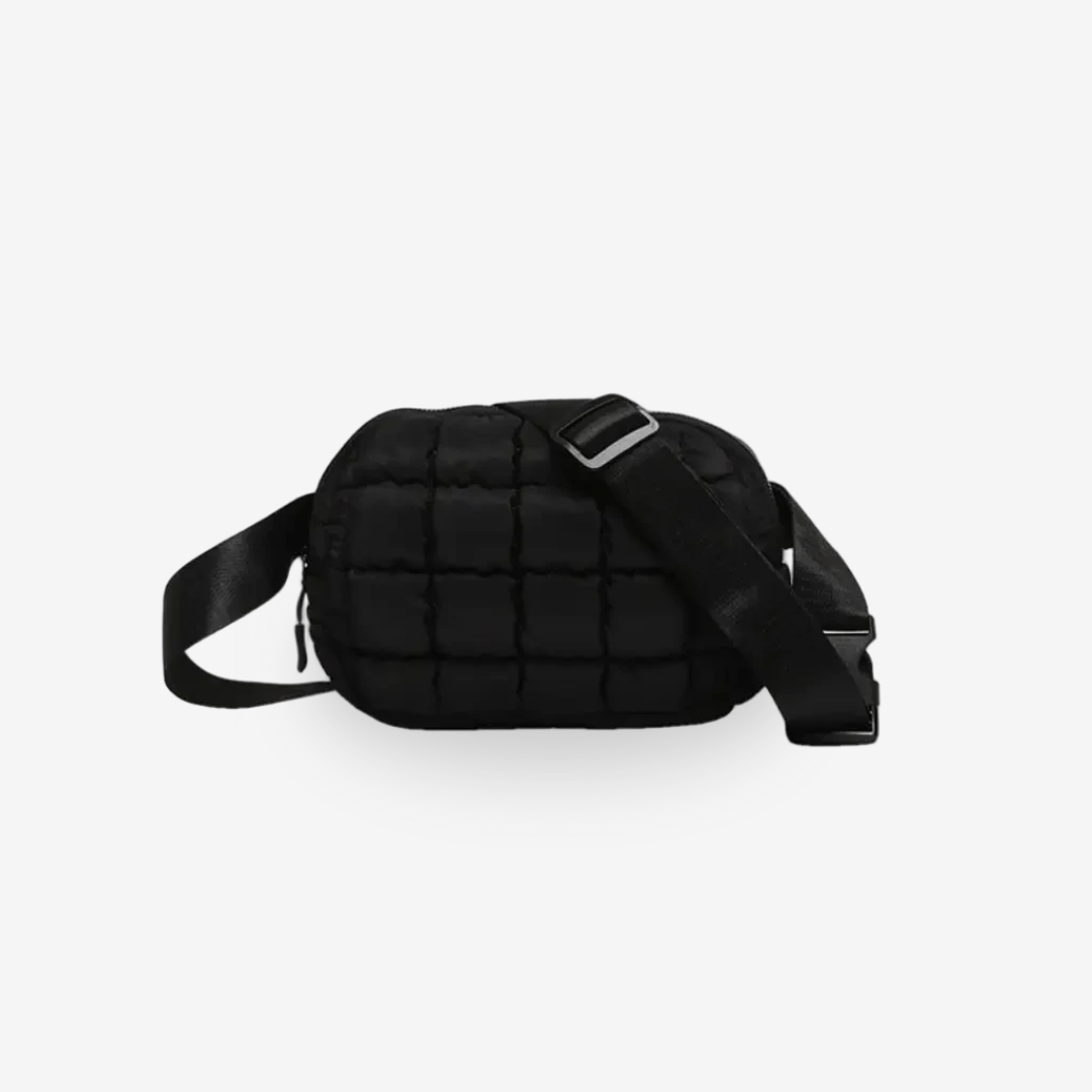 Sac Banane Matelassé | Sac & Banane Noir