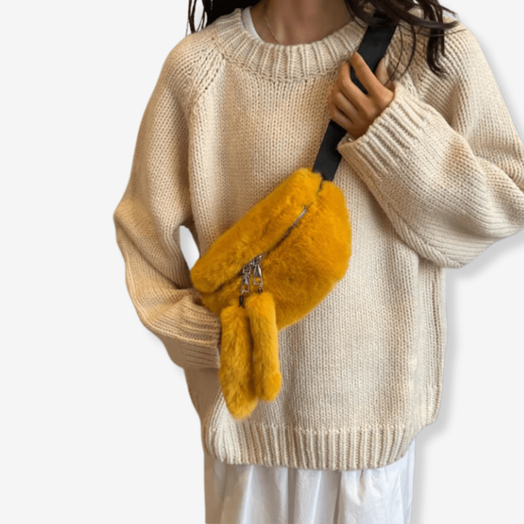 Sac Banane Moumoute Femme | Sac & Banane Jaune