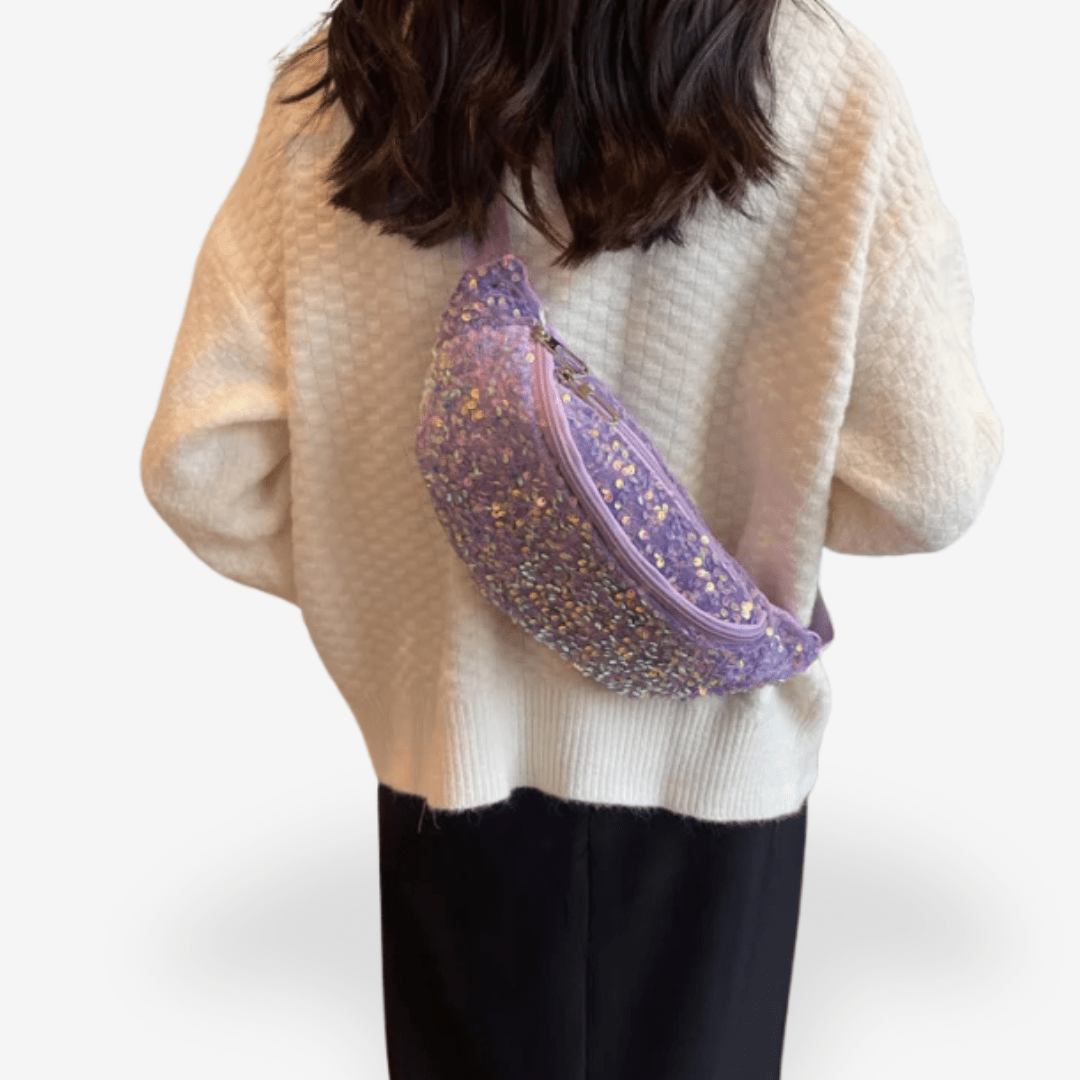 Sac Banane Sequin | Sac & Banane Violet