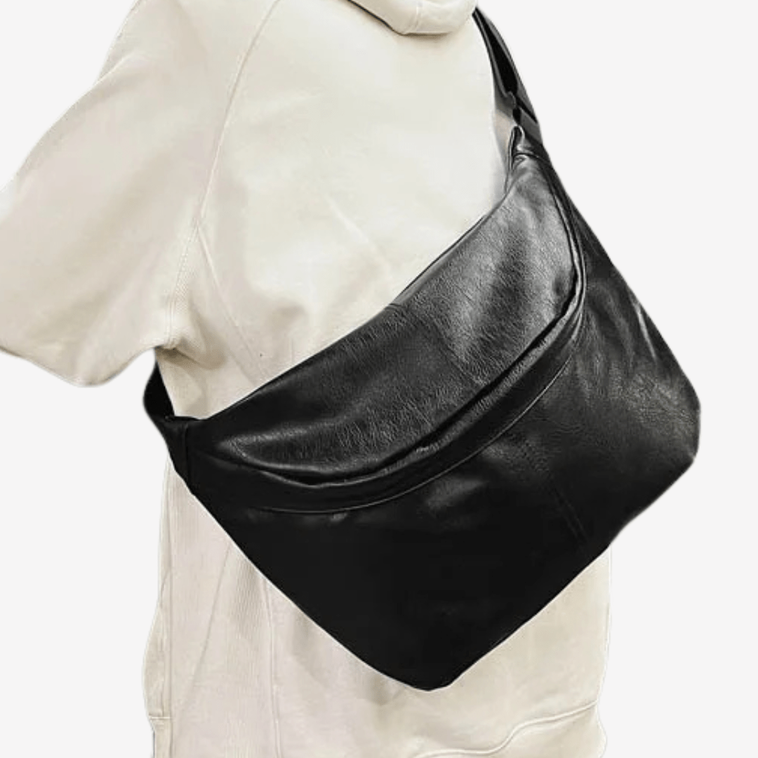 Sac Banane XL Femme Cuir | Sac & Banane Noir