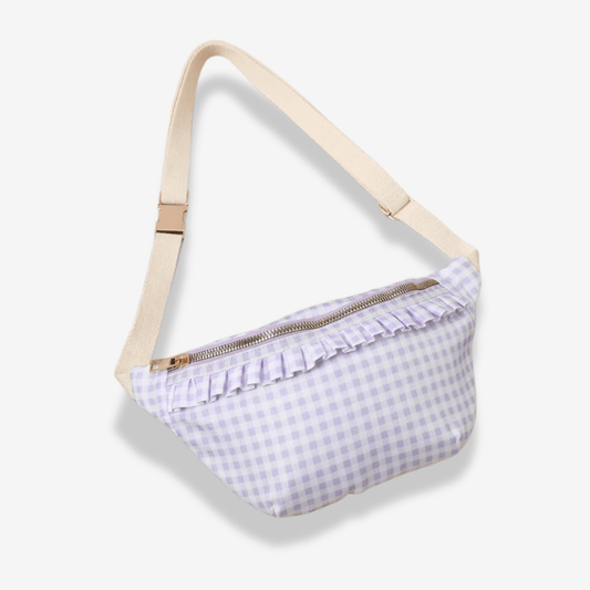 Sac en Bandoulière Tissu | Sac & Banane Violet